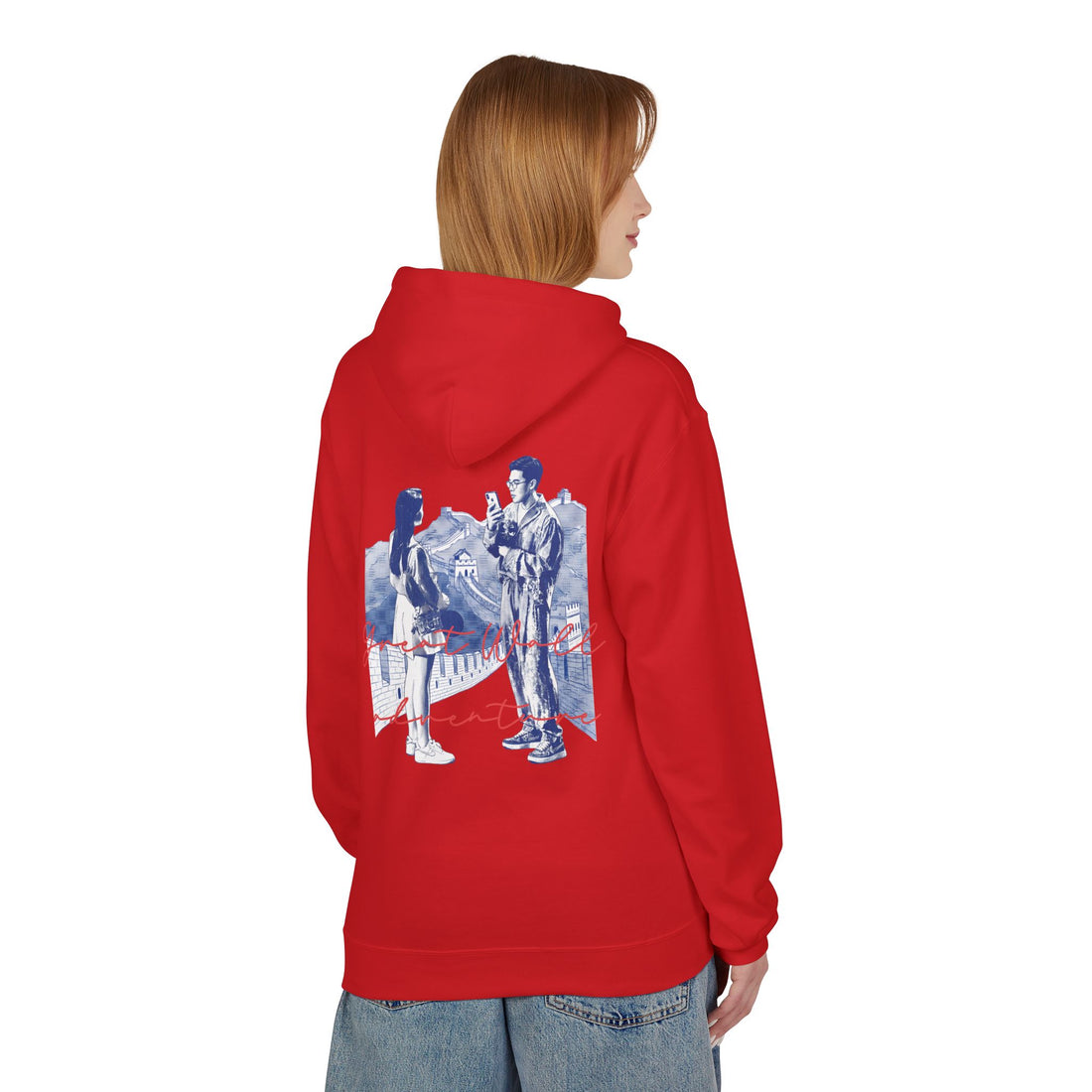 Great Wall Adventure Hoodie – Summer Wanderlust Sweatshirt
