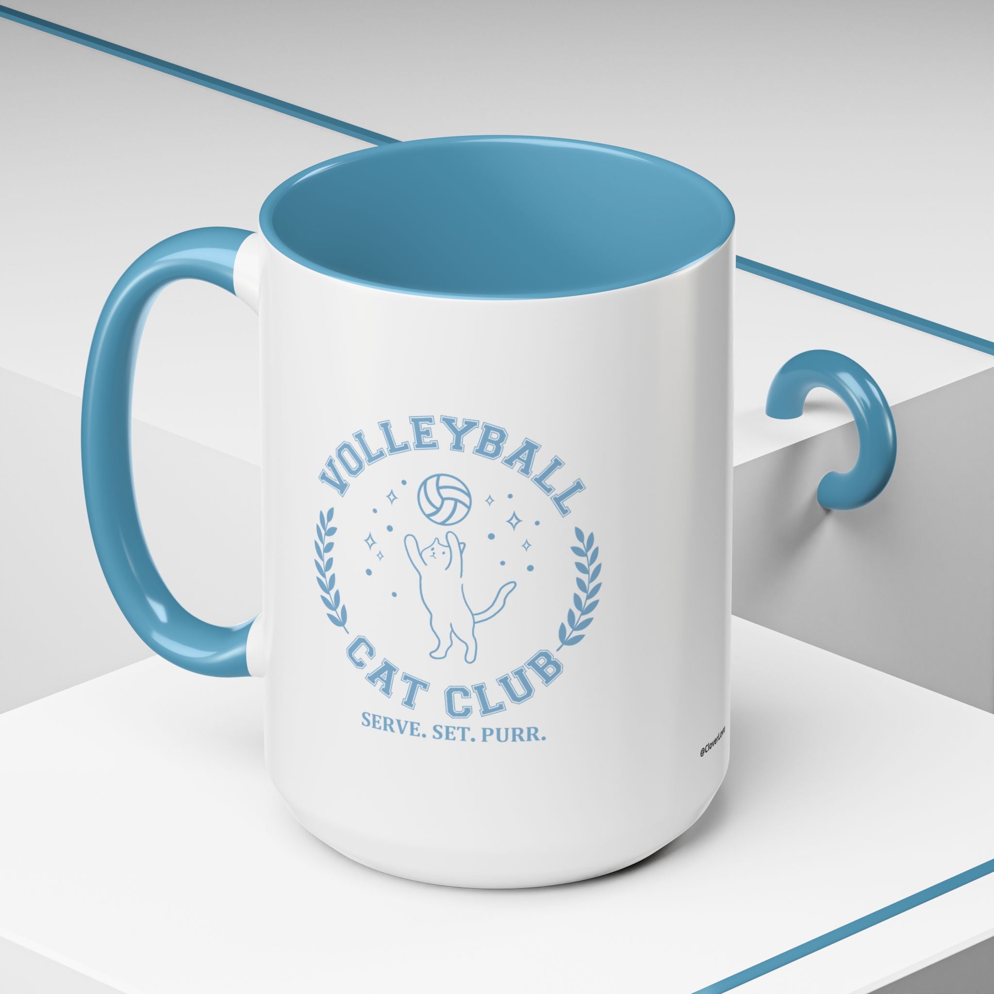 VC1, Sea Otter Coffee Mug - "Cat(ch) the Dream" Ocean Art Accent Mug (11/15oz)