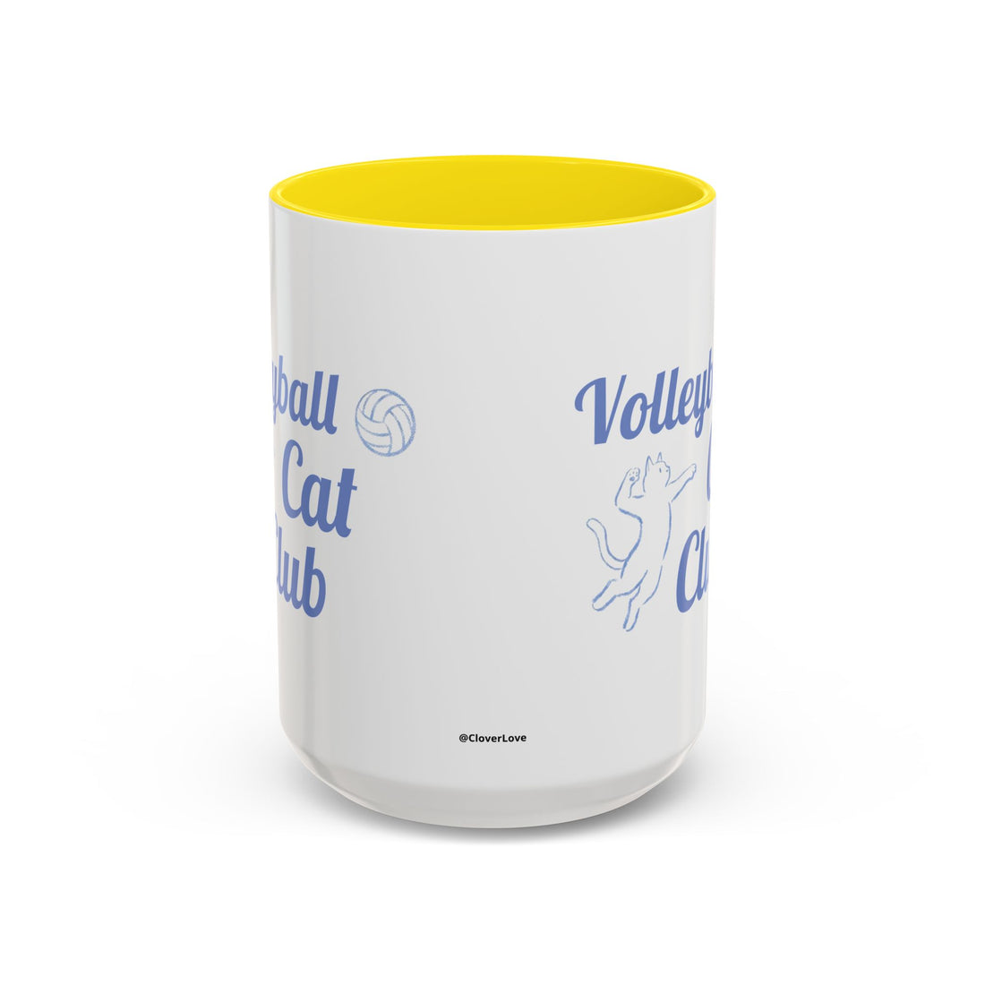 Volleyball Club Mug | Cat Design