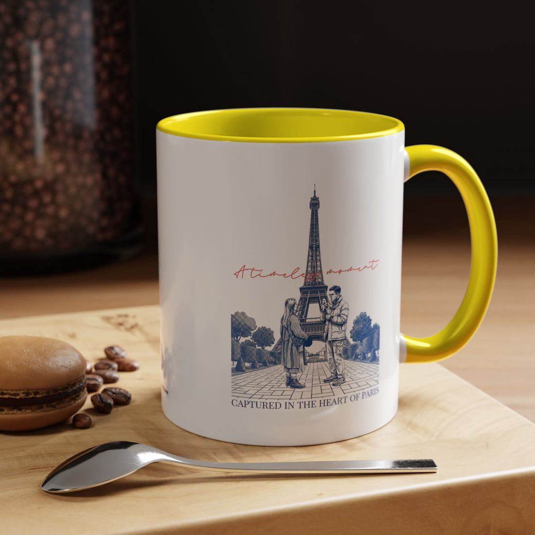 Paris Reiseerinnerungstasse - Eiffelturm-Kaffeetasse für Reisende