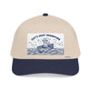 Cat Boat Hat - Ocean Adventure Baseball Cap, Nautical Cat Lover Gift, Coastal Travel Hat