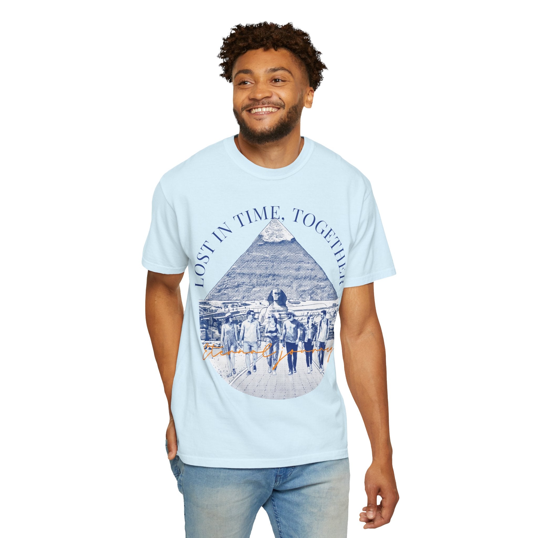 Custom Egypt Landmark T-Shirt - Vintage Adventure Tee, Travel Lover Gift