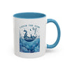 Cat's Ocean Echo Mug - Cute Underwater Cat Lover Coffee Cup