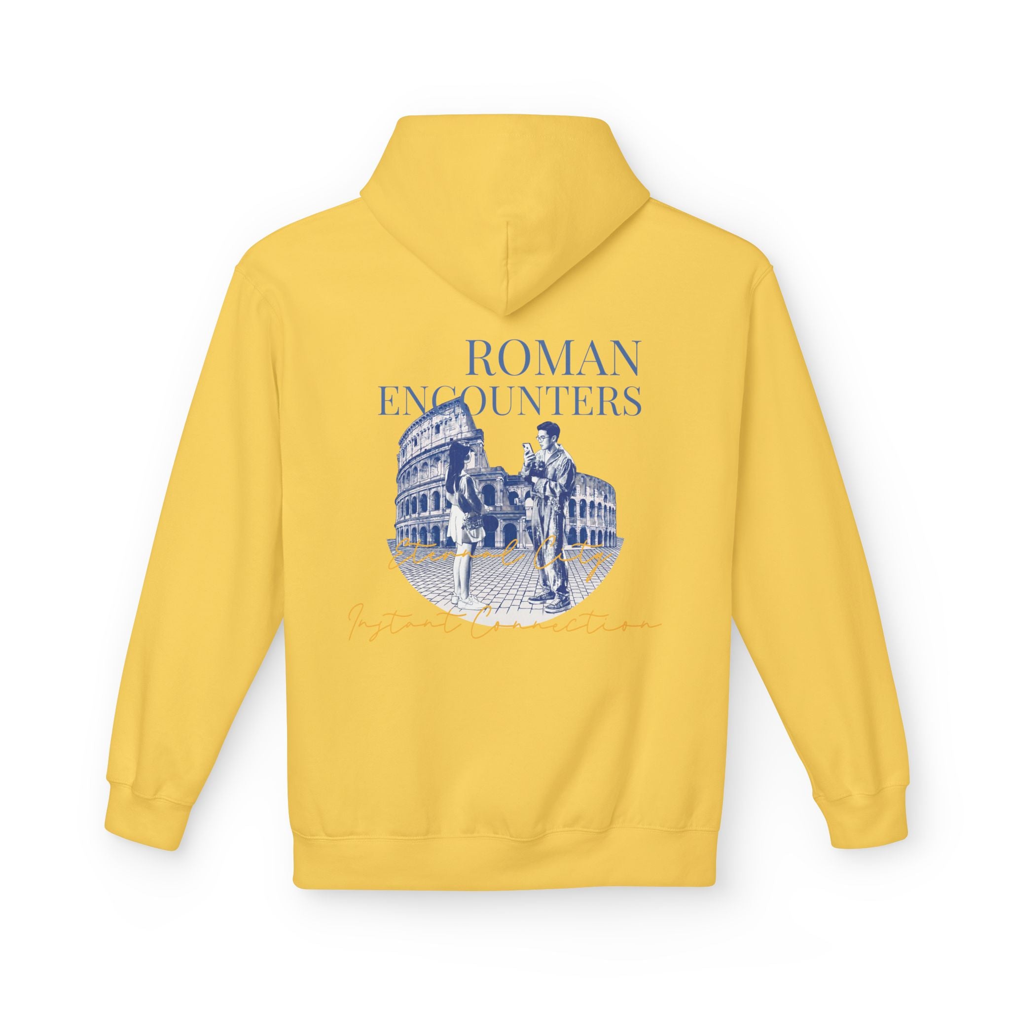 Roman Encounters Hoodie | Colosseum Travel Landmark Sweatshirt