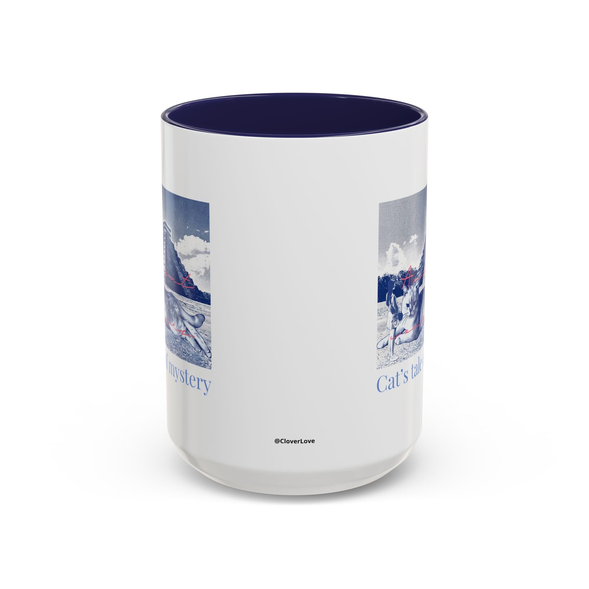 Chichen Itza Cat Travel Mug - Mexico Landmark Coffee Cup for Cat Lovers