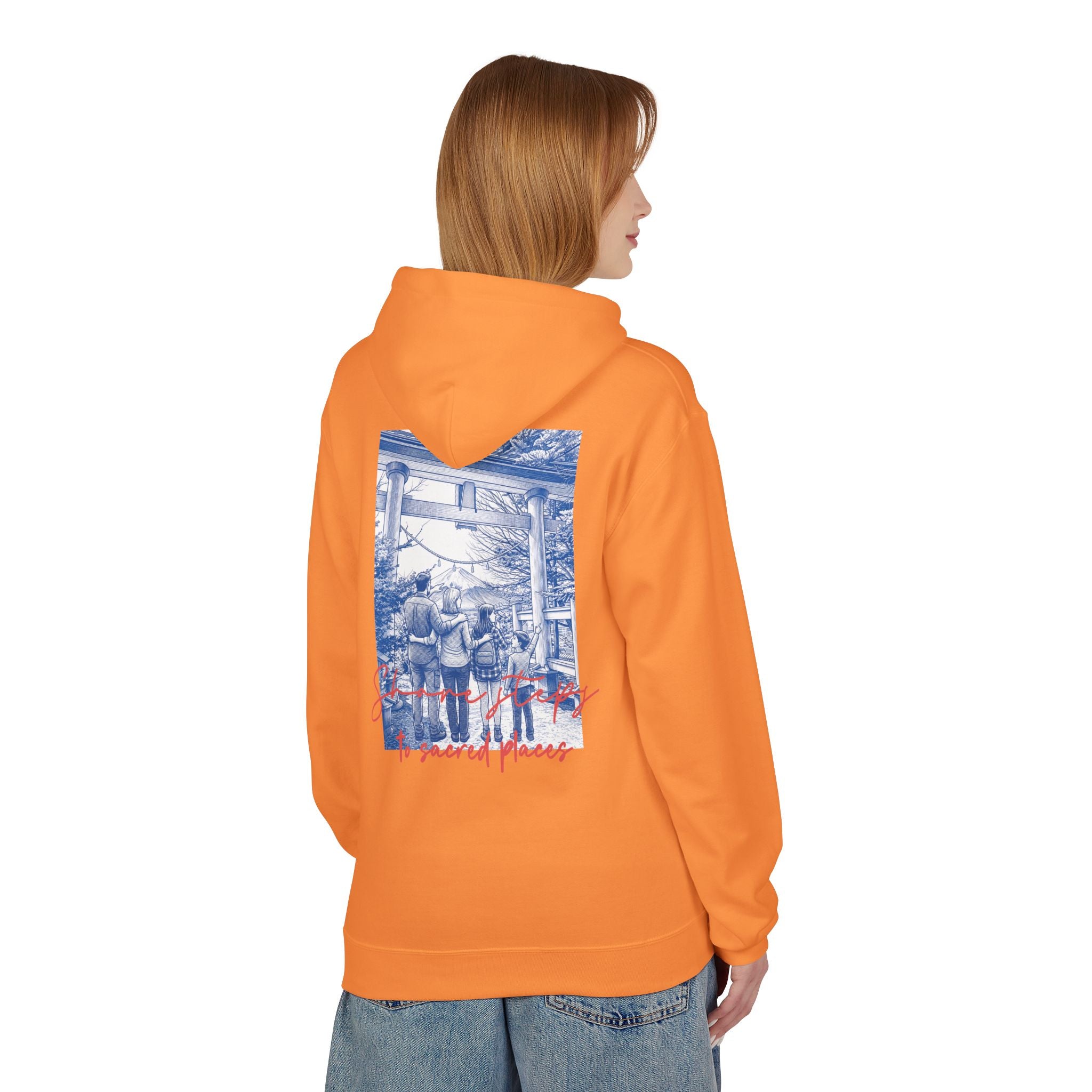 Sacred Places Hoodie | Vintage Travel Landmark Sweatshirt