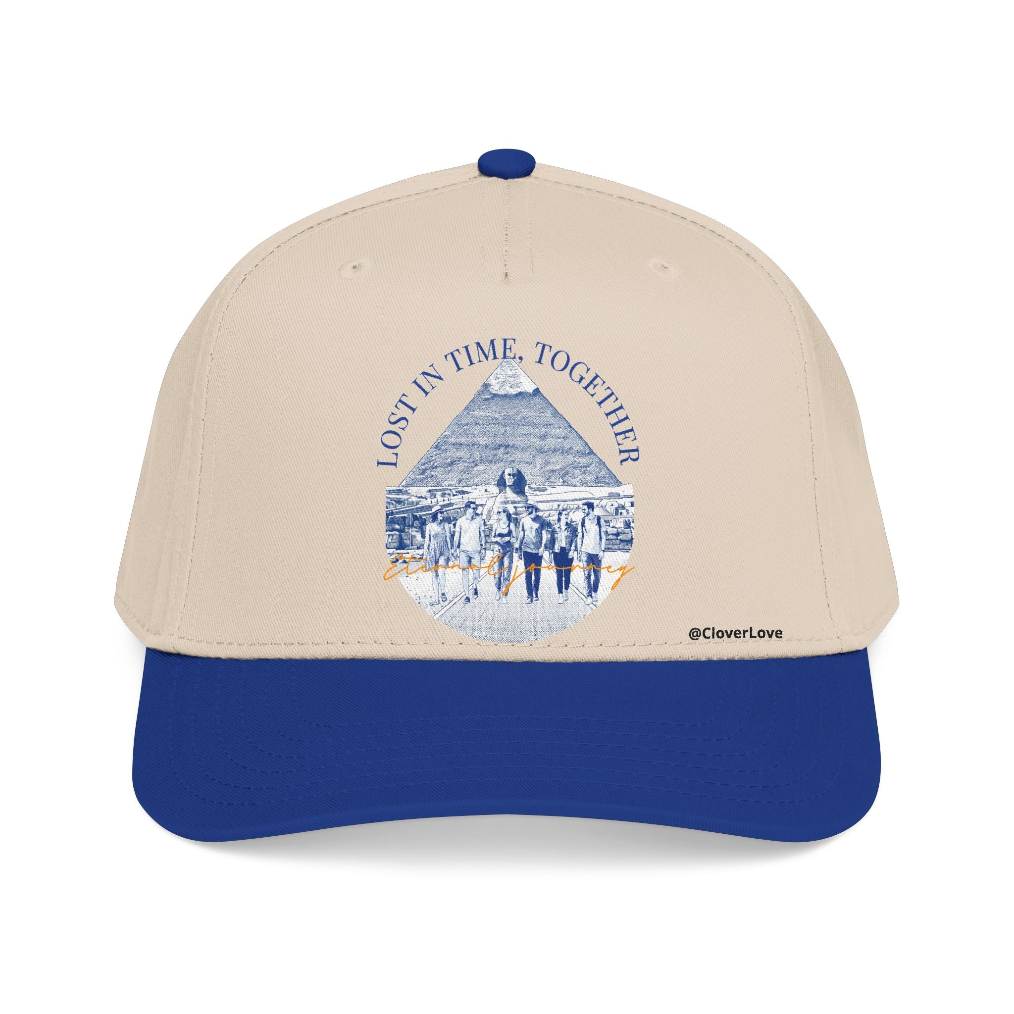 Egypt Travel Hat - Pyramid Baseball Cap, Adventure Dad Hat
