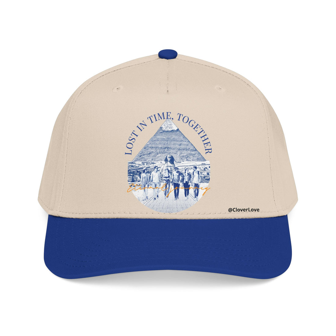 Egypt Travel Hat - Pyramid Baseball Cap, Adventure Dad Hat