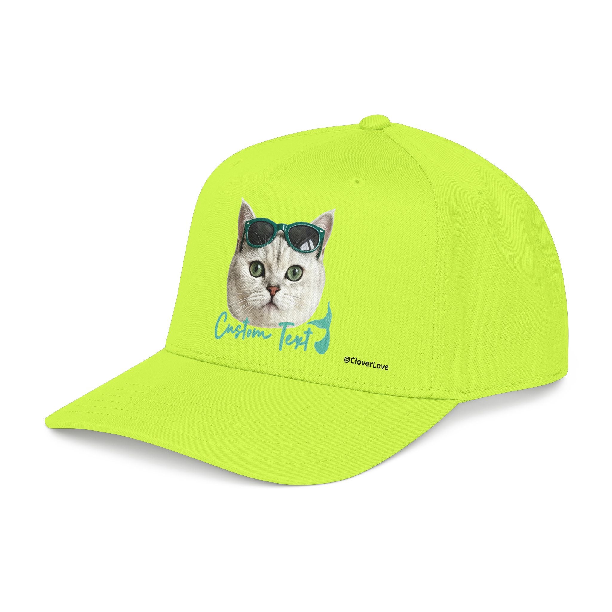 Custom Cat Photo Hat | Personalized Cat Lover Cap