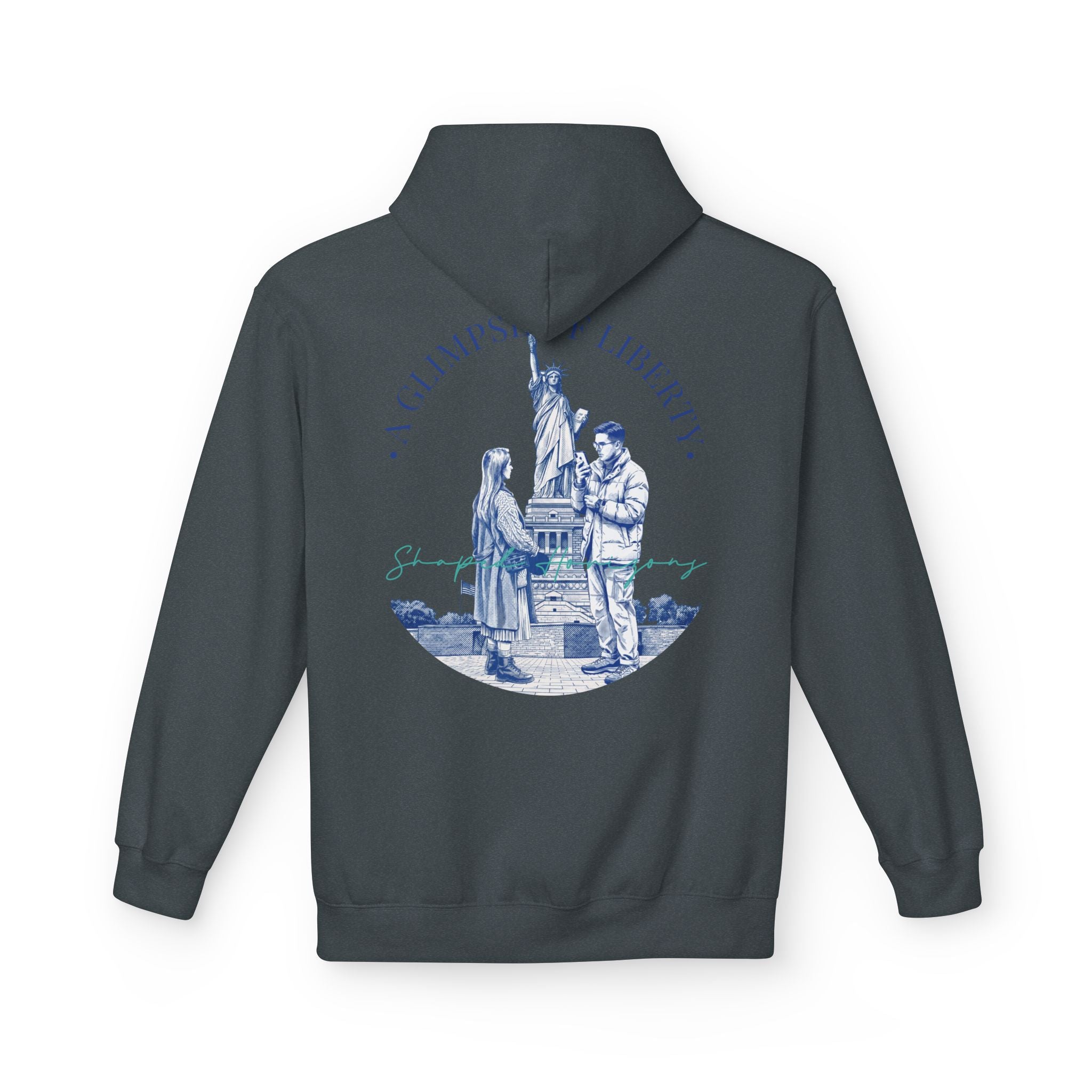 Statue of Liberty Adventure Hoodie | Vintage New York Travel Sweatshirt