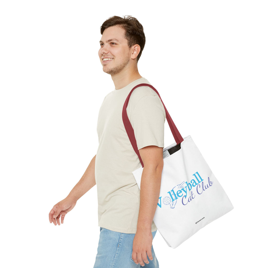 VC4, Otter Dive Tote Bag — "Catch the Deep" Illustrated Beach Tote