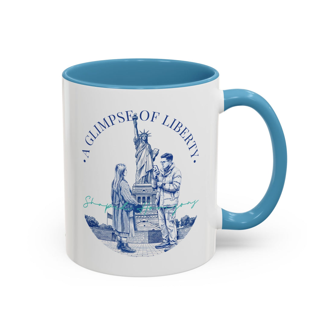 Statue of Liberty Travel Mug - New York Landmark Coffee Cup