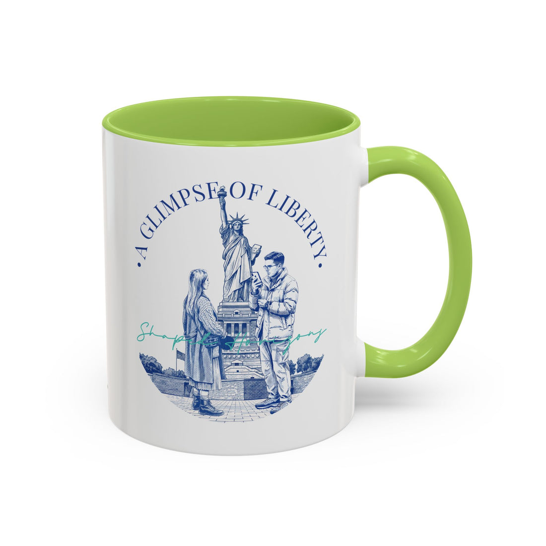 Statue of Liberty Travel Mug - New York Landmark Coffee Cup