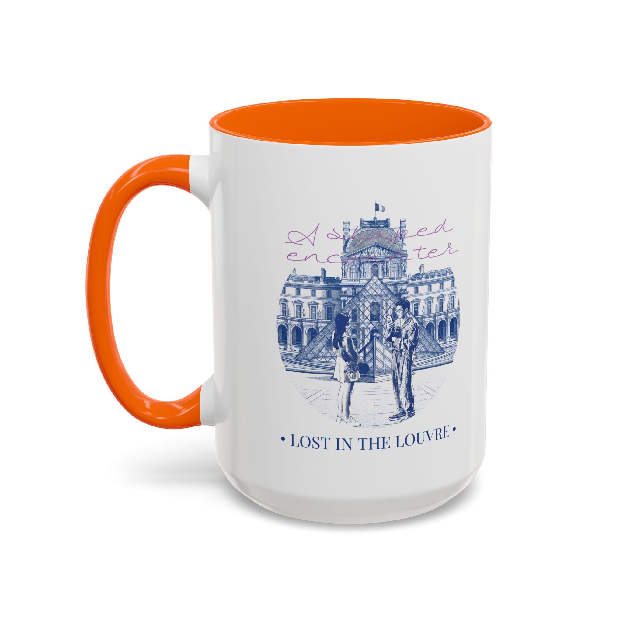 Louvre Paris Travel Mug - Art Museum Coffee Cup for Travelers