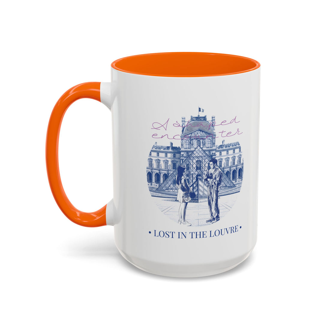 Louvre Paris Travel Mug - Art Museum Coffee Cup for Travelers