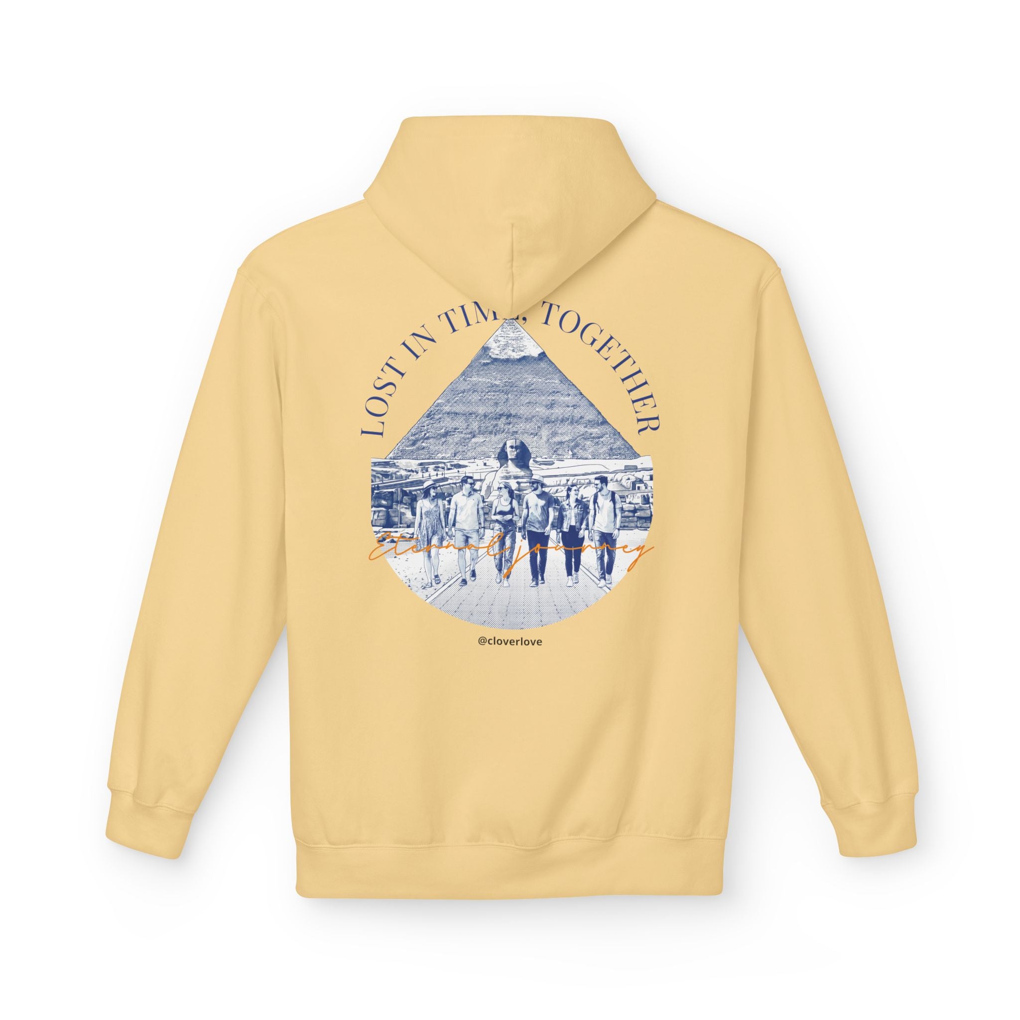 Ägypten Wahrzeichen Hoodie | Vintage Pyramiden Reise Sweatshirt