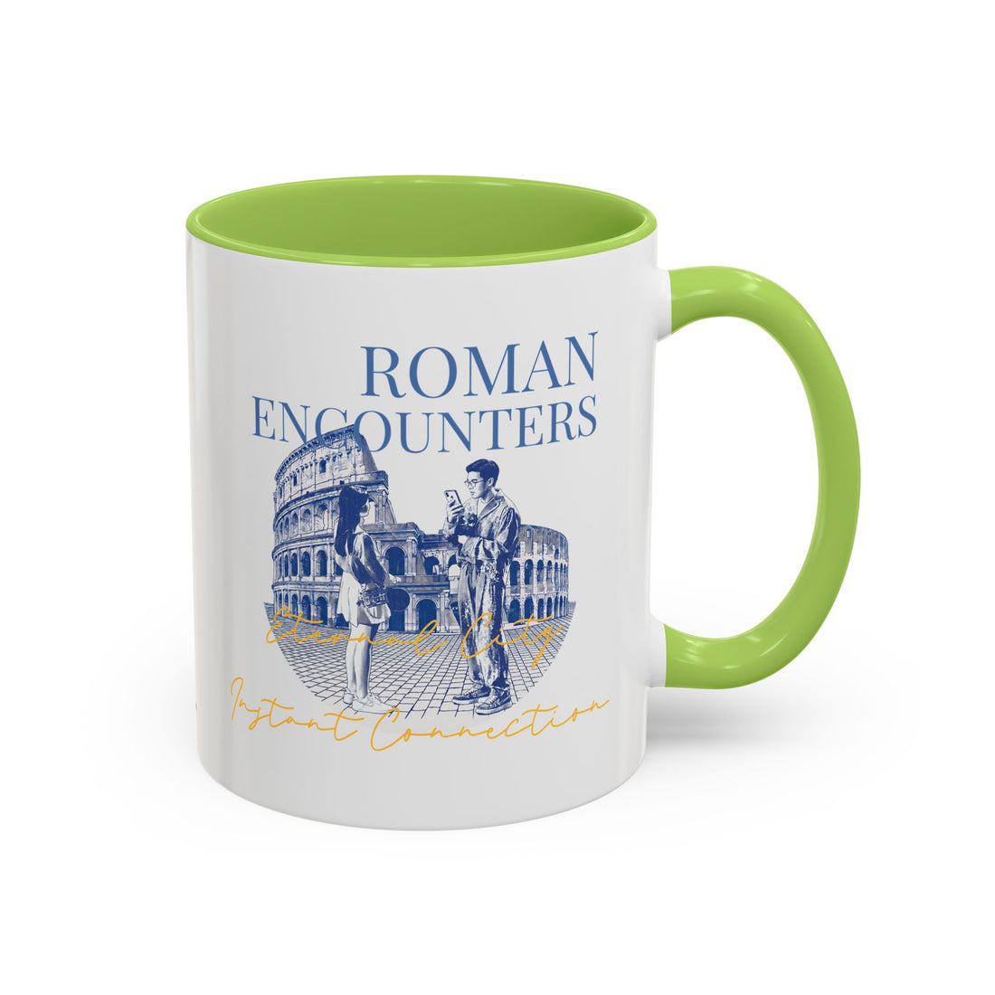 Rome Travel Memory Mug - Colosseum Coffee Cup for Travelers