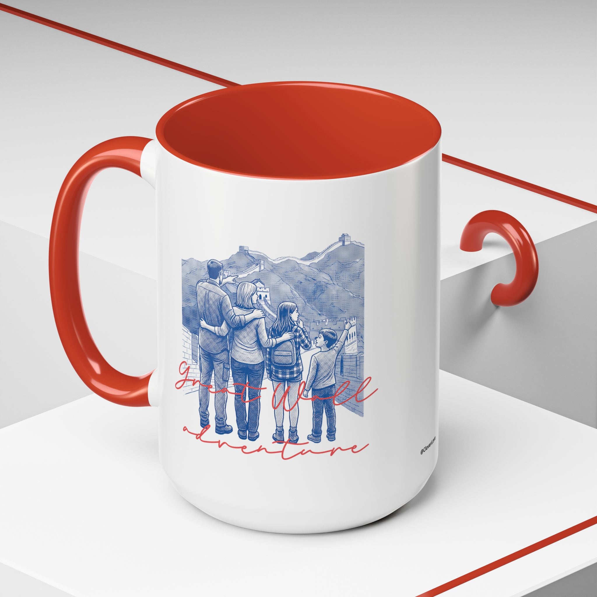 Great Wall Travel Mug - China Landmark Coffee Cup for Explorers