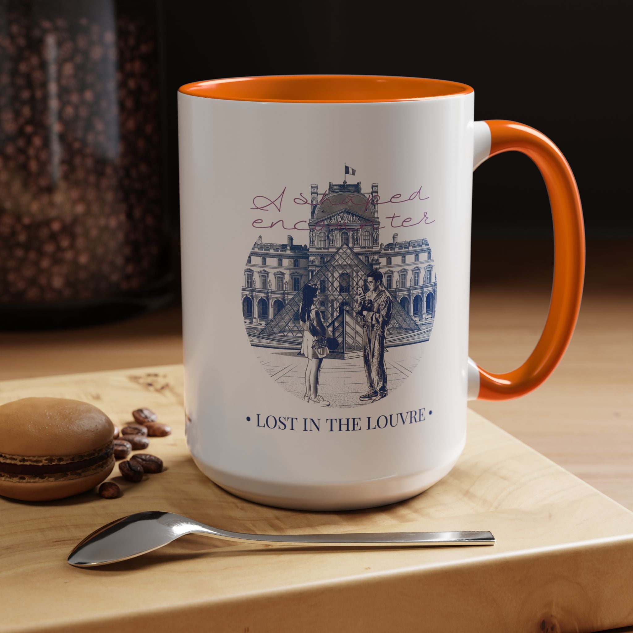 Louvre Paris Travel Mug - Art Museum Coffee Cup for Travelers