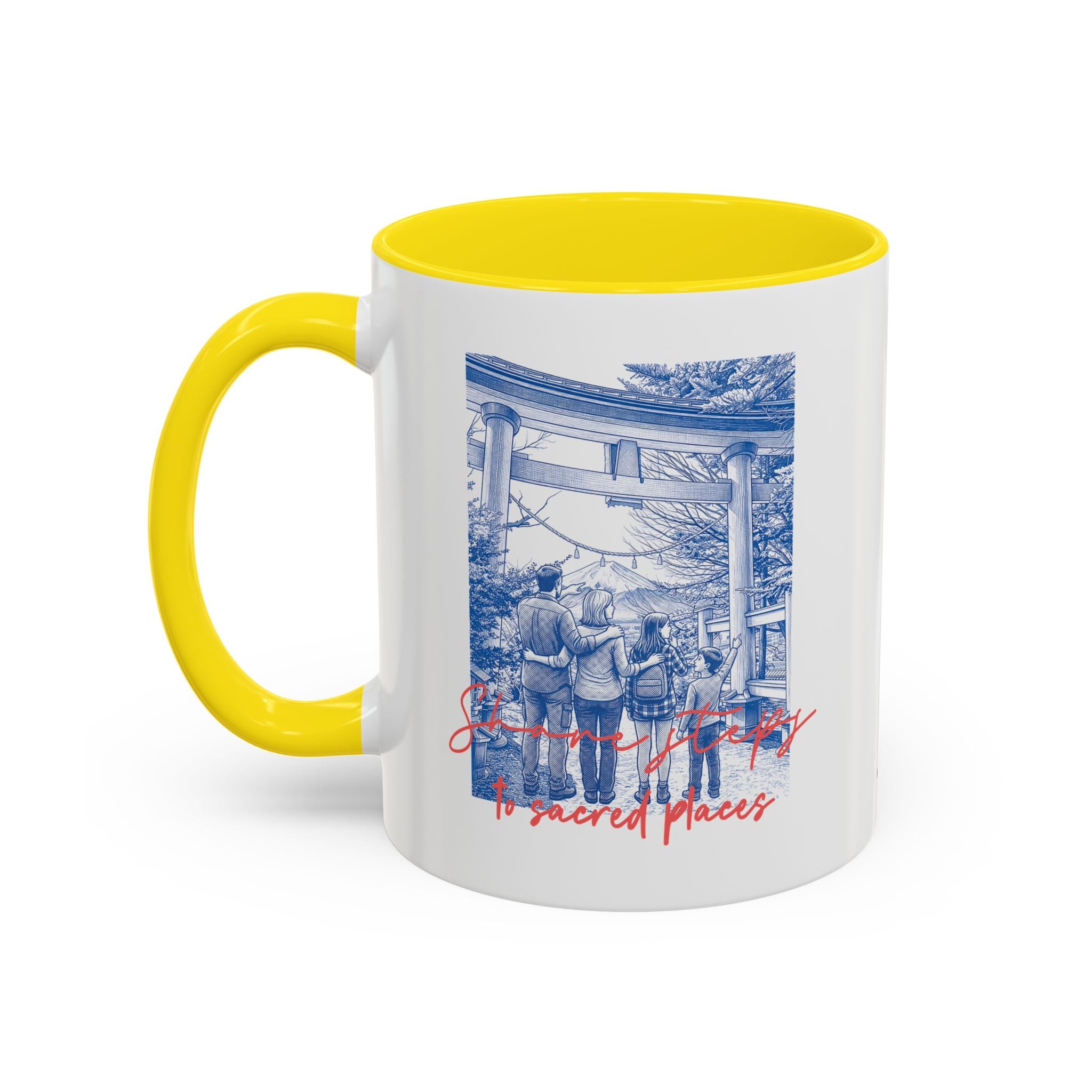 Japan Travel Memory Mug - Mount Fuji Coffee Cup for Travelers
