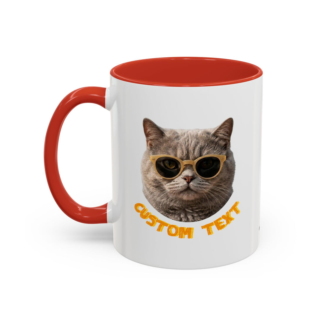 Lustige Katzen-Sommer-Tasse – Süße Strand-Kaffeetasse für Katzenliebhaber