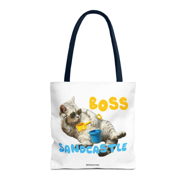 Funny Cat Tote Bag | Custom Pet Photo Personalized Canvas Bag
