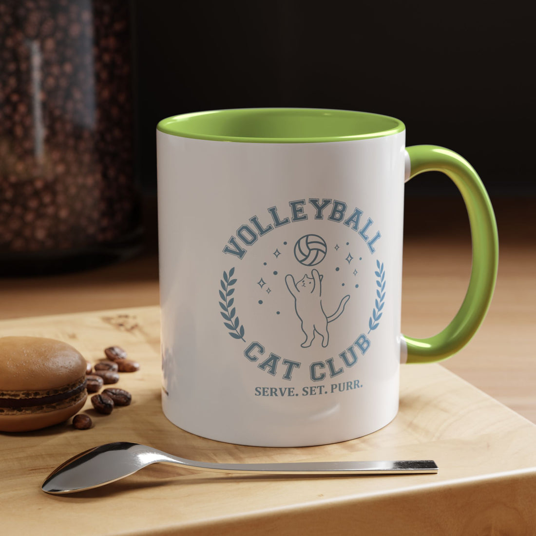 VC1, Sea Otter Coffee Mug - "Cat(ch) the Dream" Ocean Art Accent Mug (11/15oz)