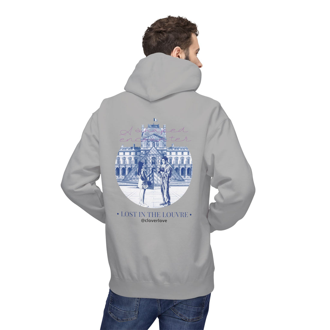 Lost In The Louvre Hoodie | Paris Reise-Wahrzeichen Sweatshirt