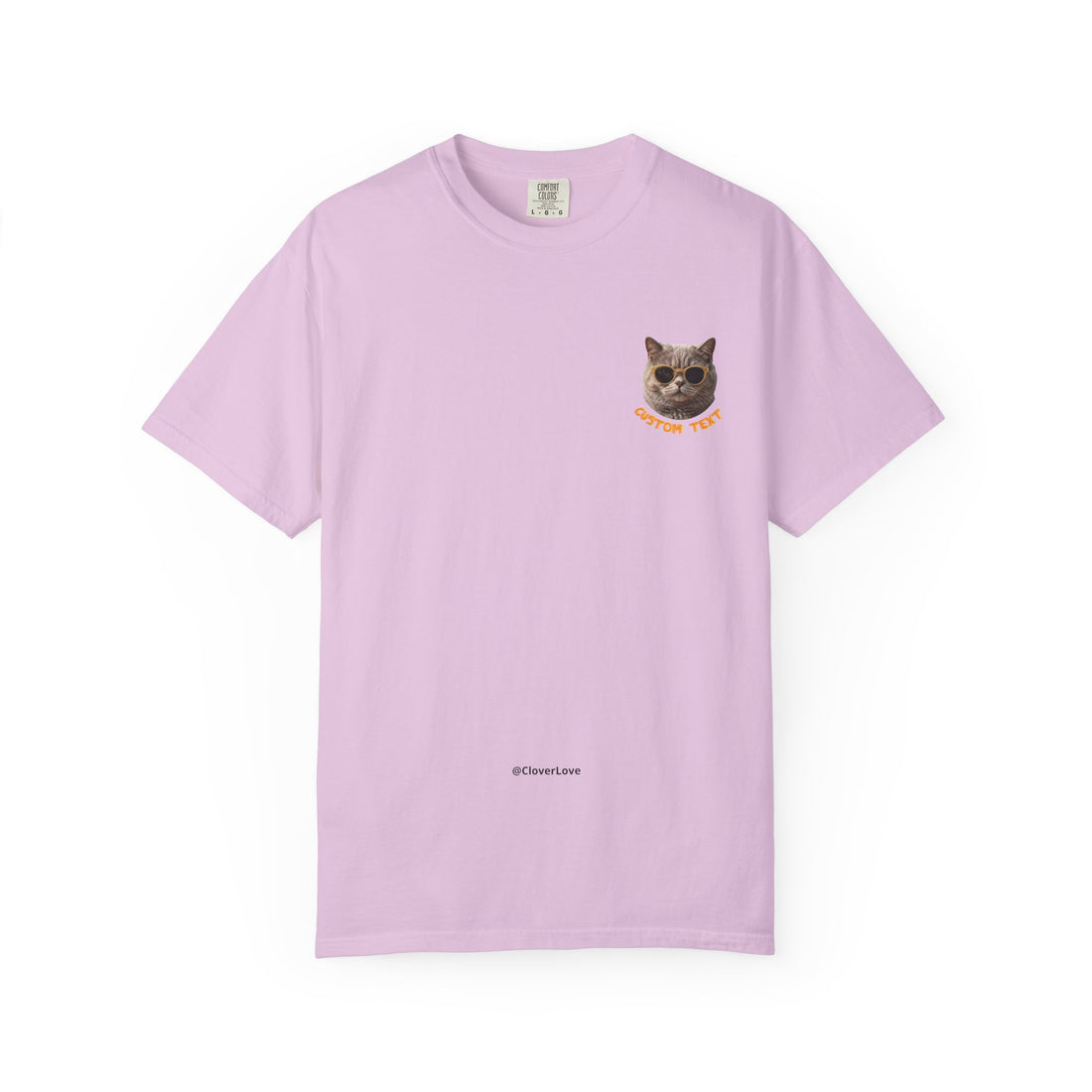 Custom Cat Summer T-Shirt - Funny Vacation Cat Tee, Pet Lover Gift