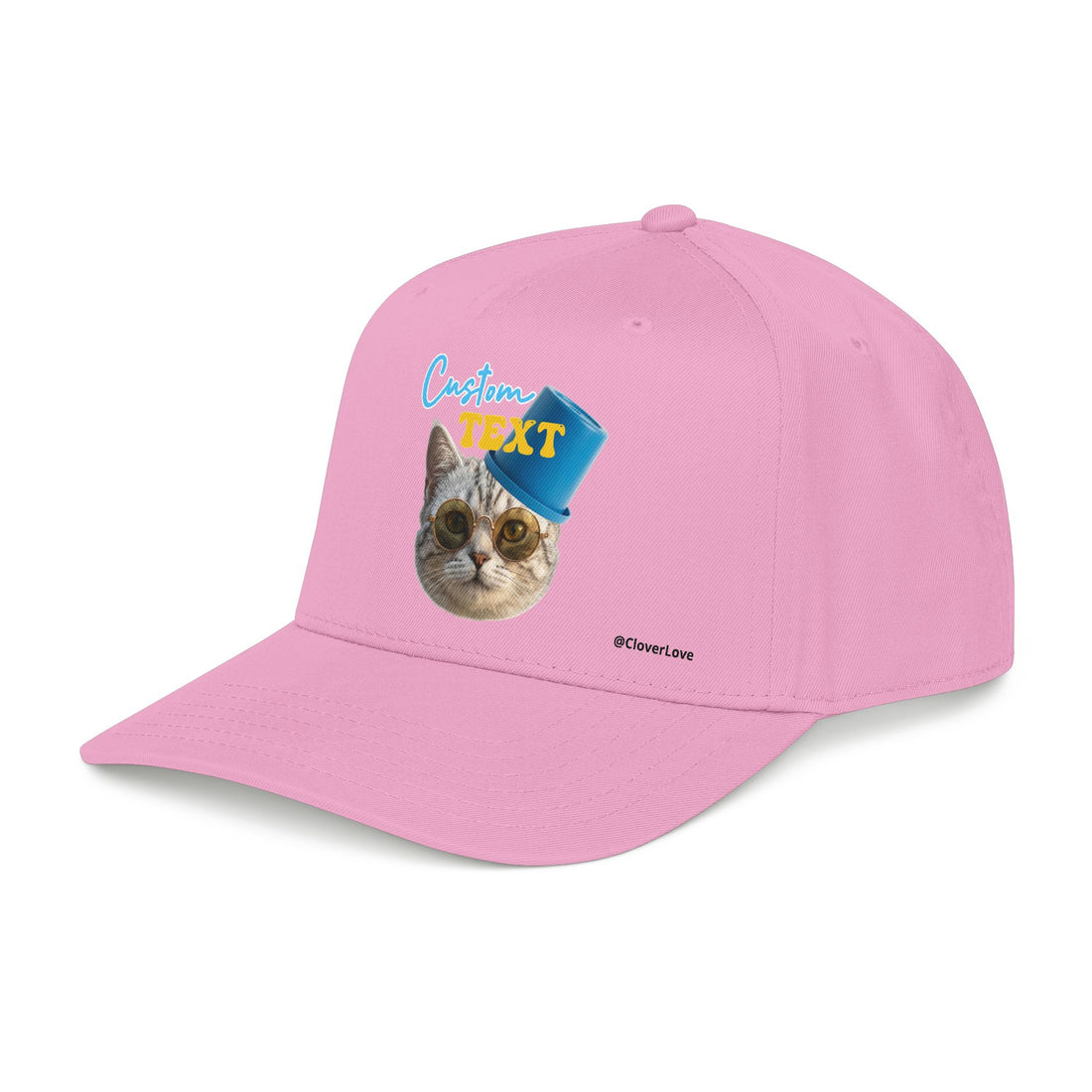 Funny Cat Photo Hat | Custom Pet Lover Baseball Cap