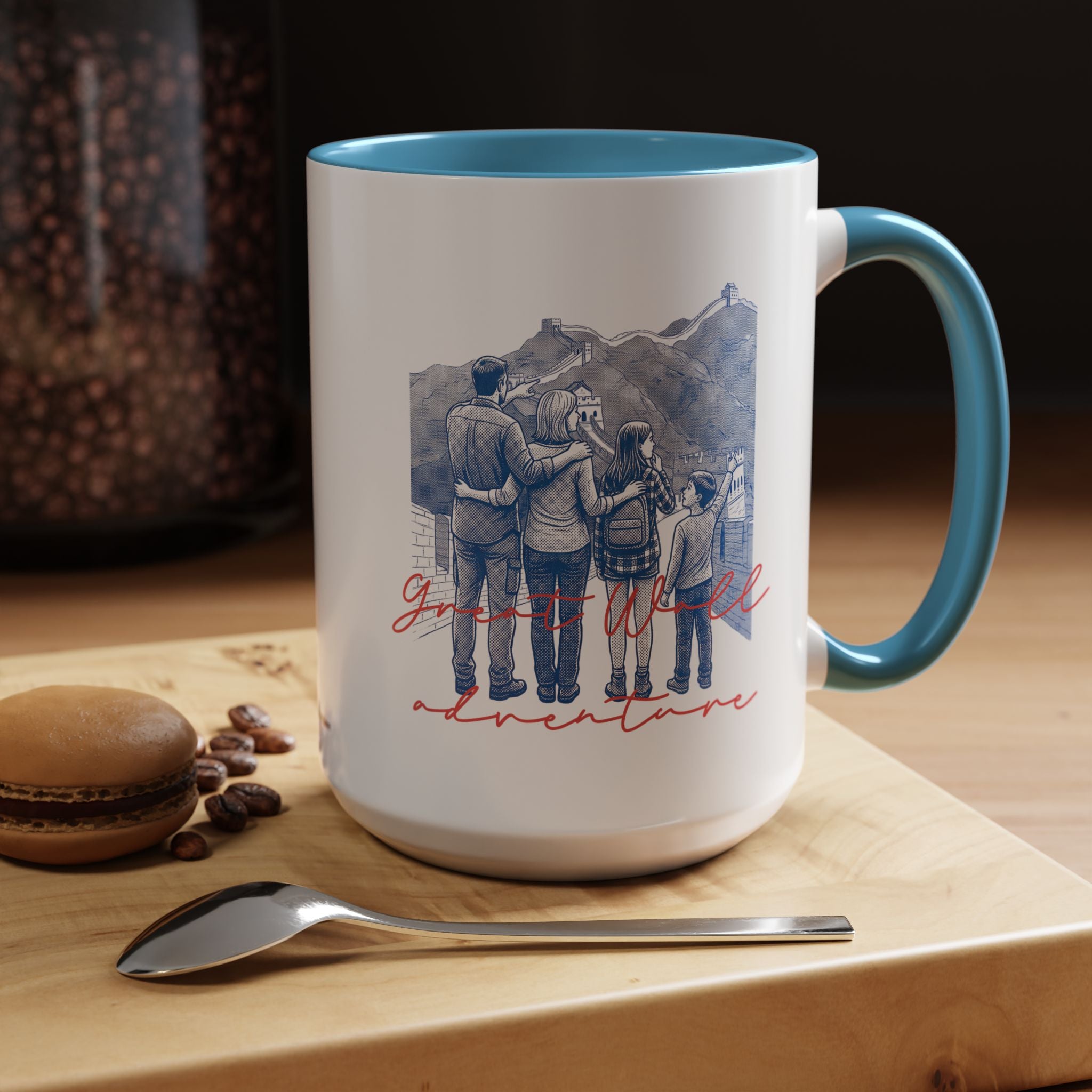 Great Wall Travel Mug - China Landmark Coffee Cup for Explorers