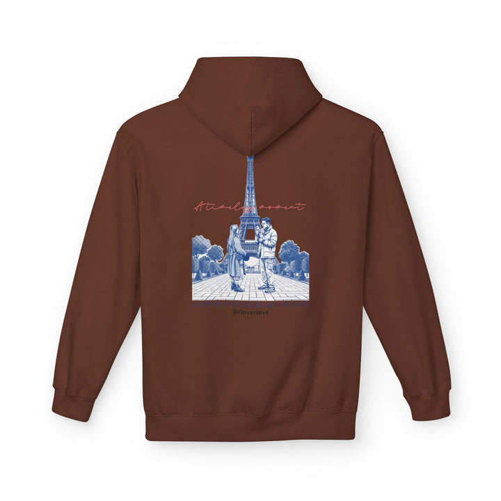 Paris Eiffelturm Hoodie | Romantisches Reise-Grafik-Sweatshirt
