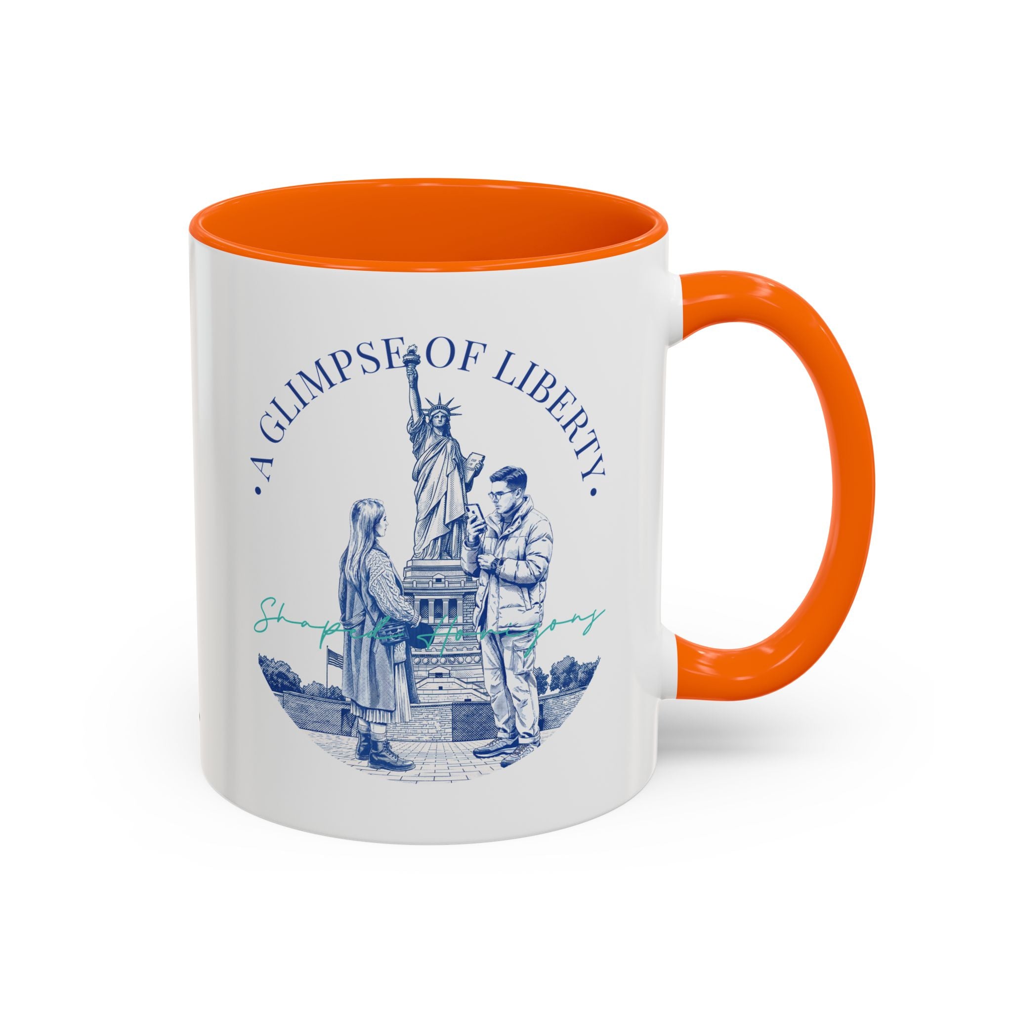 Statue of Liberty Travel Mug - New York Landmark Coffee Cup