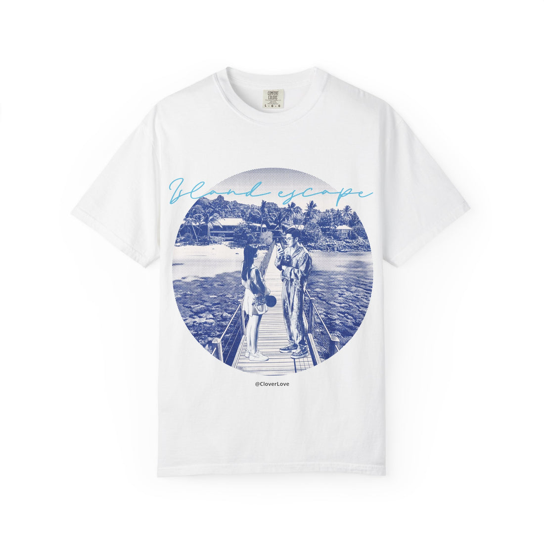 Custom Tropical Travel T-Shirt - Vintage Beach Adventure Tee, Travel Lover Gift