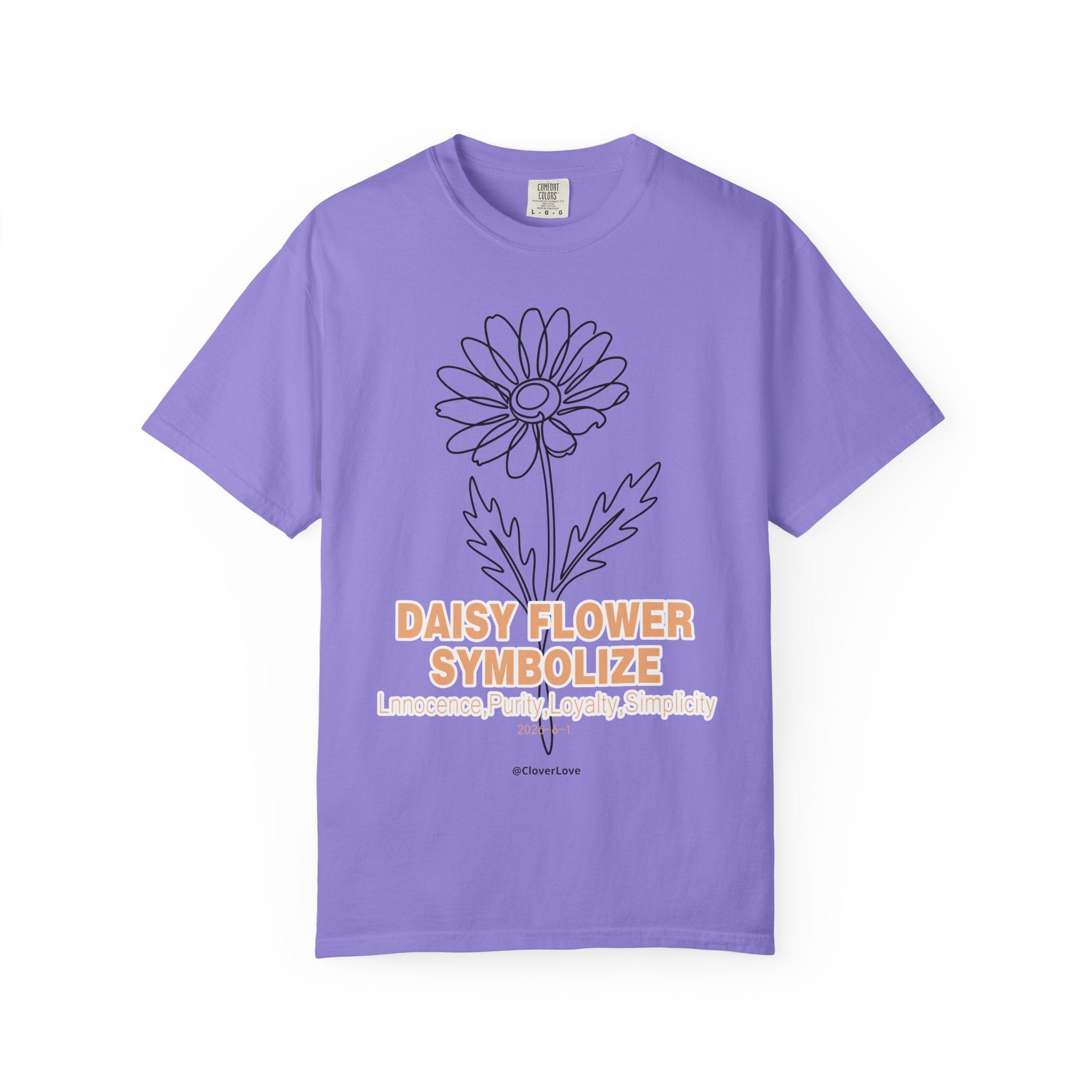Daisy Flower T-Shirt - Botanical Graphic Shirt for Flower Lovers