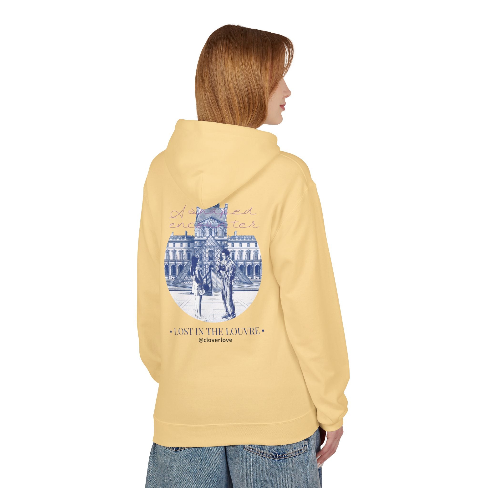 Lost In The Louvre Hoodie | Paris Reise-Wahrzeichen Sweatshirt