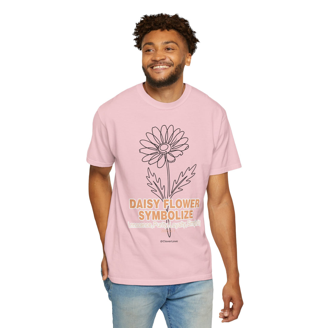Daisy Flower T-Shirt - Botanical Graphic Shirt for Flower Lovers