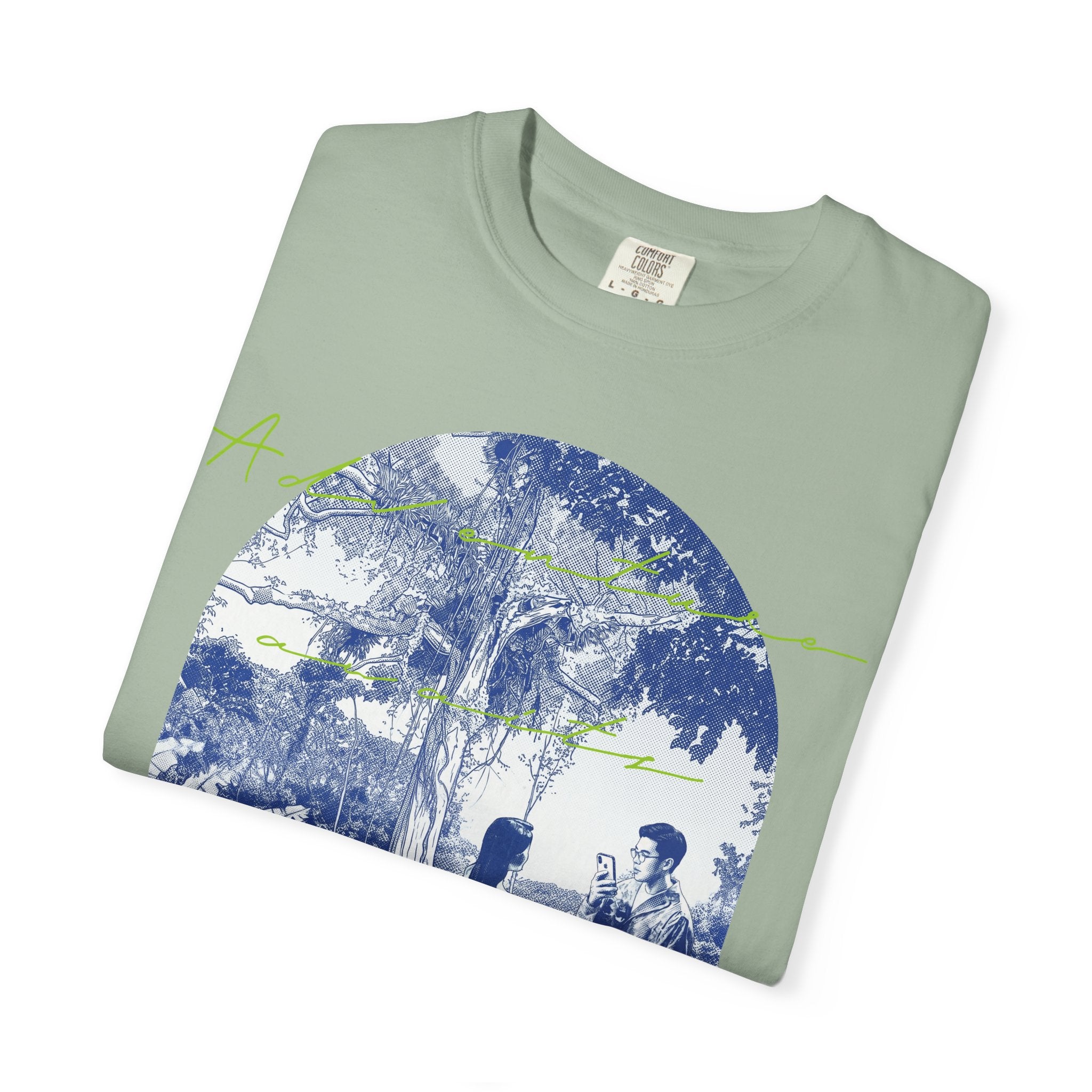 Custom Jungle Adventure Travel T-Shirt - Couple Vacation Gift