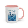Cat's Ocean Echo Mug - Cute Underwater Cat Lover Coffee Cup