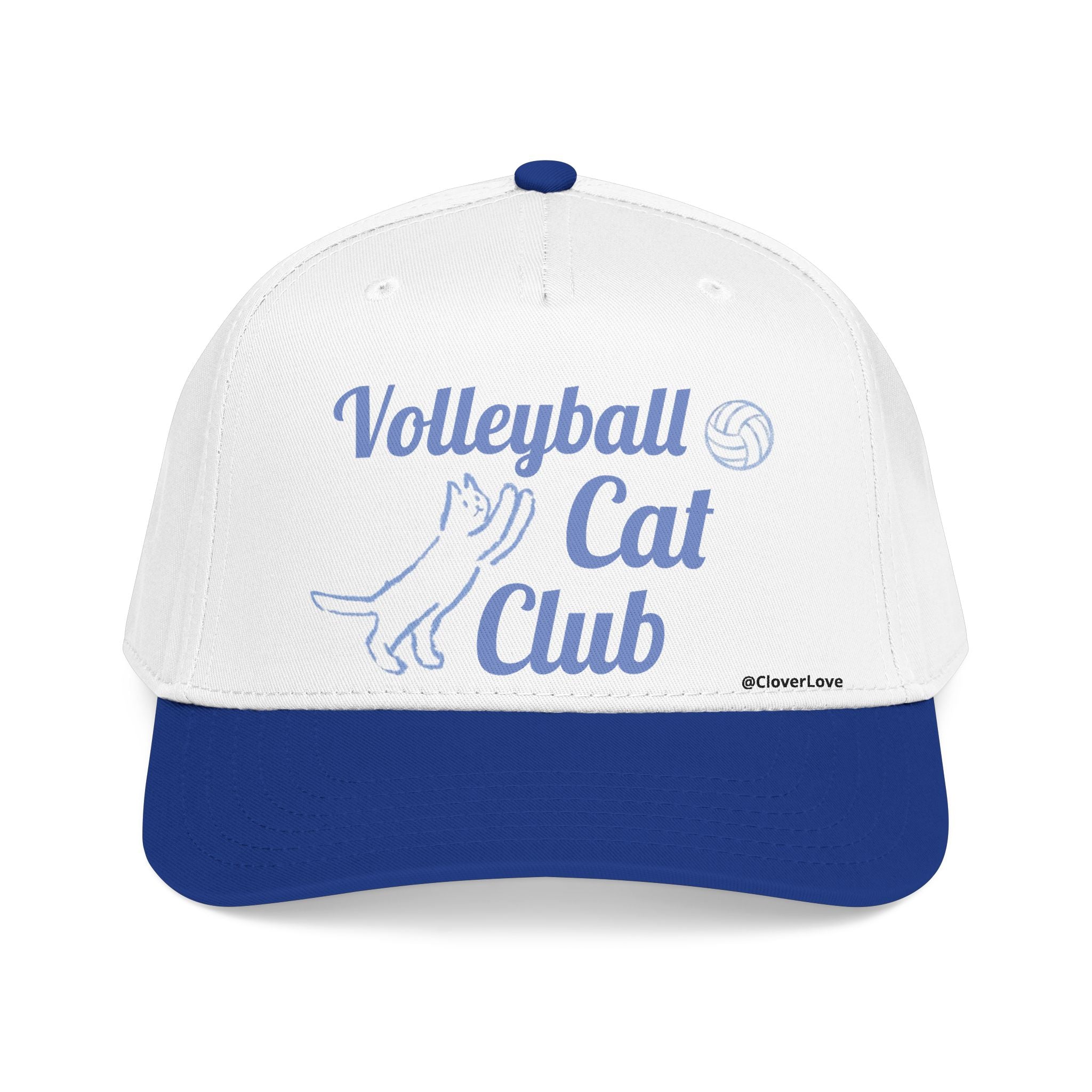 VC6, Cat's Skiff Adventure Baseball Cap — Cute Nautical Cat Hat with @CloverLove Design
