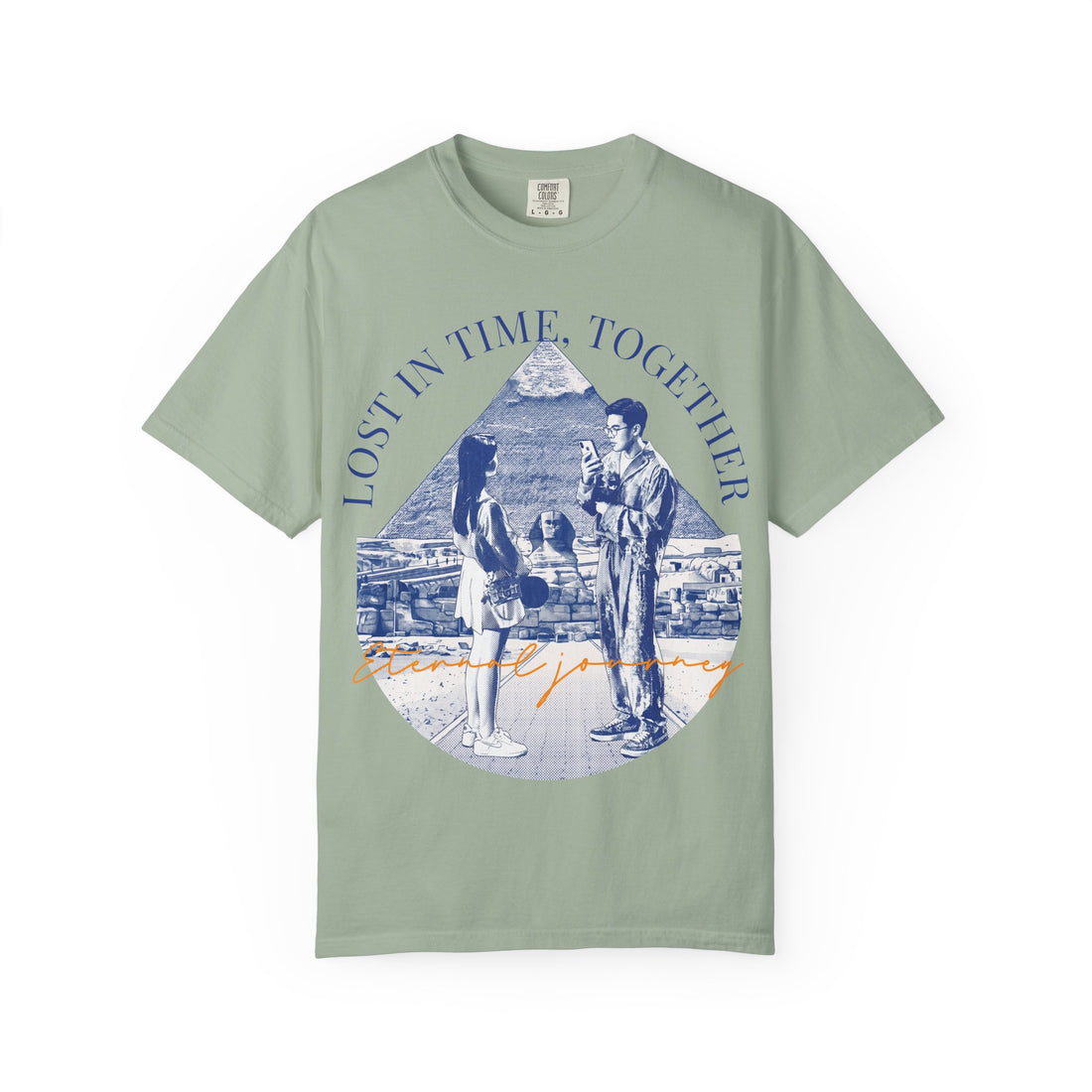 Custom Travel Memory T-Shirt - Vintage Landmark Adventure Tee, Unique Vacation Gift