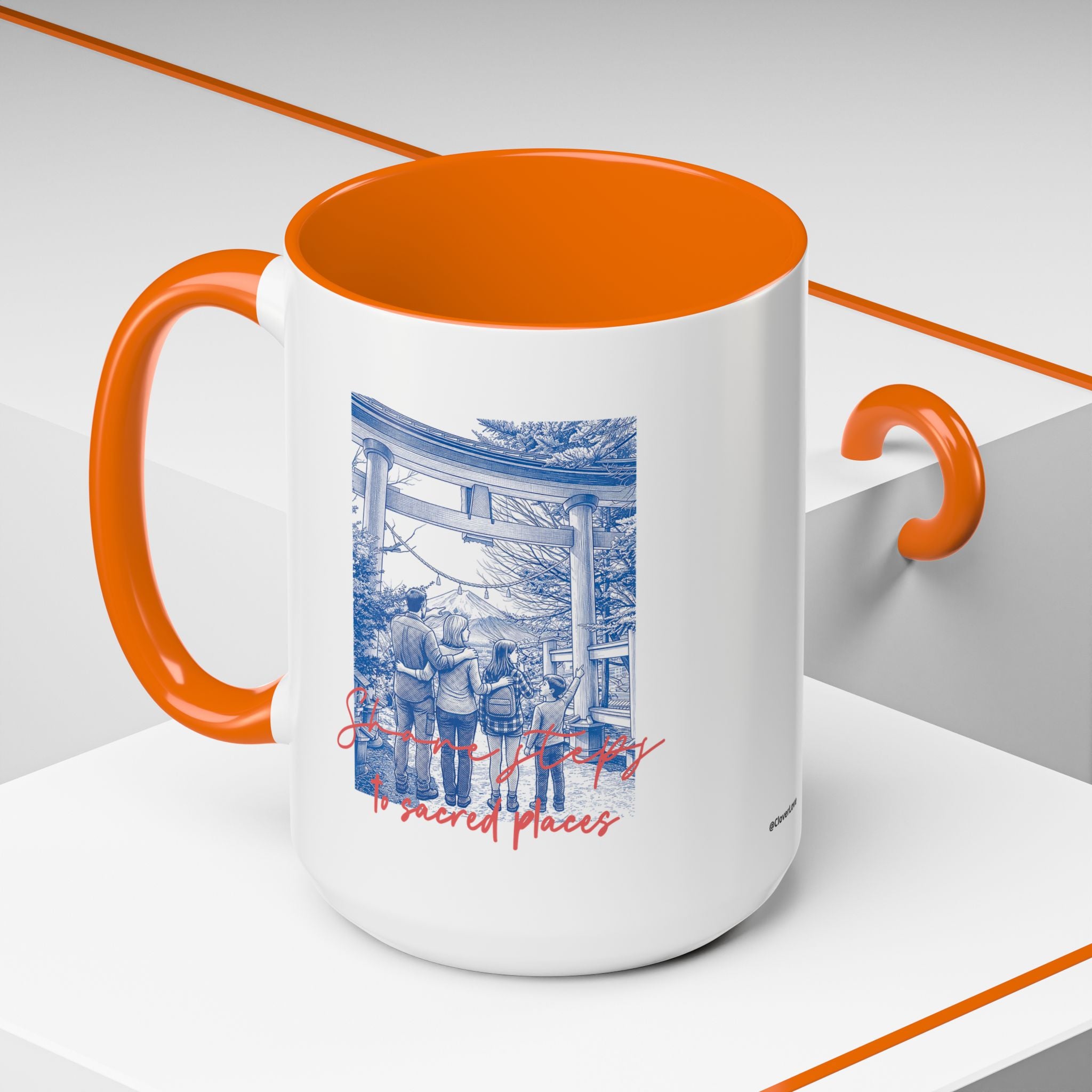 Japan Travel Memory Mug - Mount Fuji Coffee Cup for Travelers