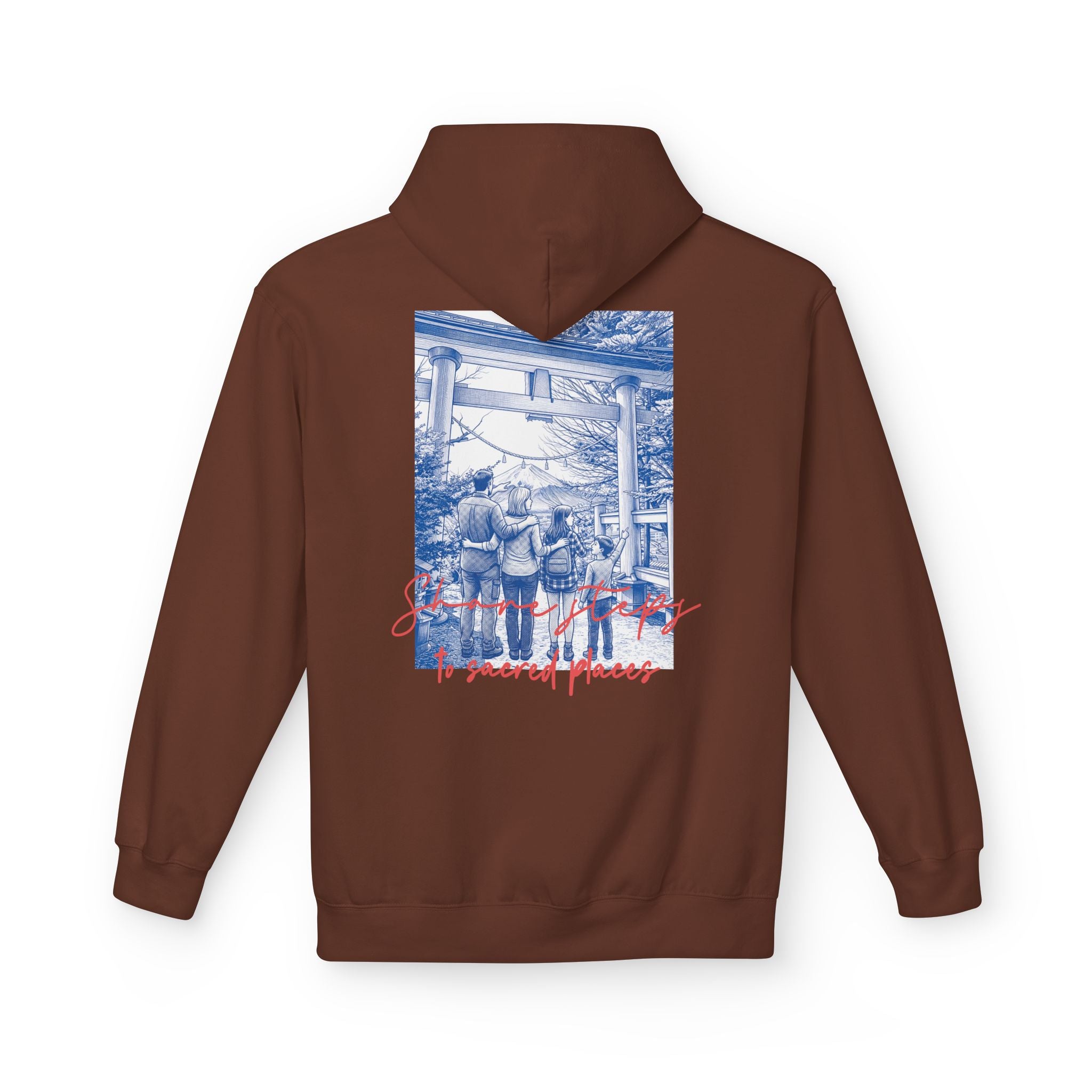 Sacred Places Hoodie | Vintage Travel Landmark Sweatshirt