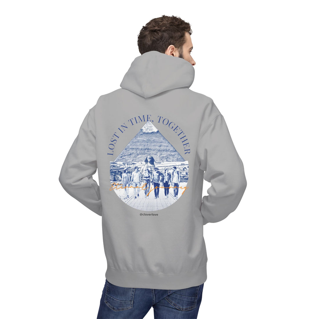 Ägypten Wahrzeichen Hoodie | Vintage Pyramiden Reise Sweatshirt