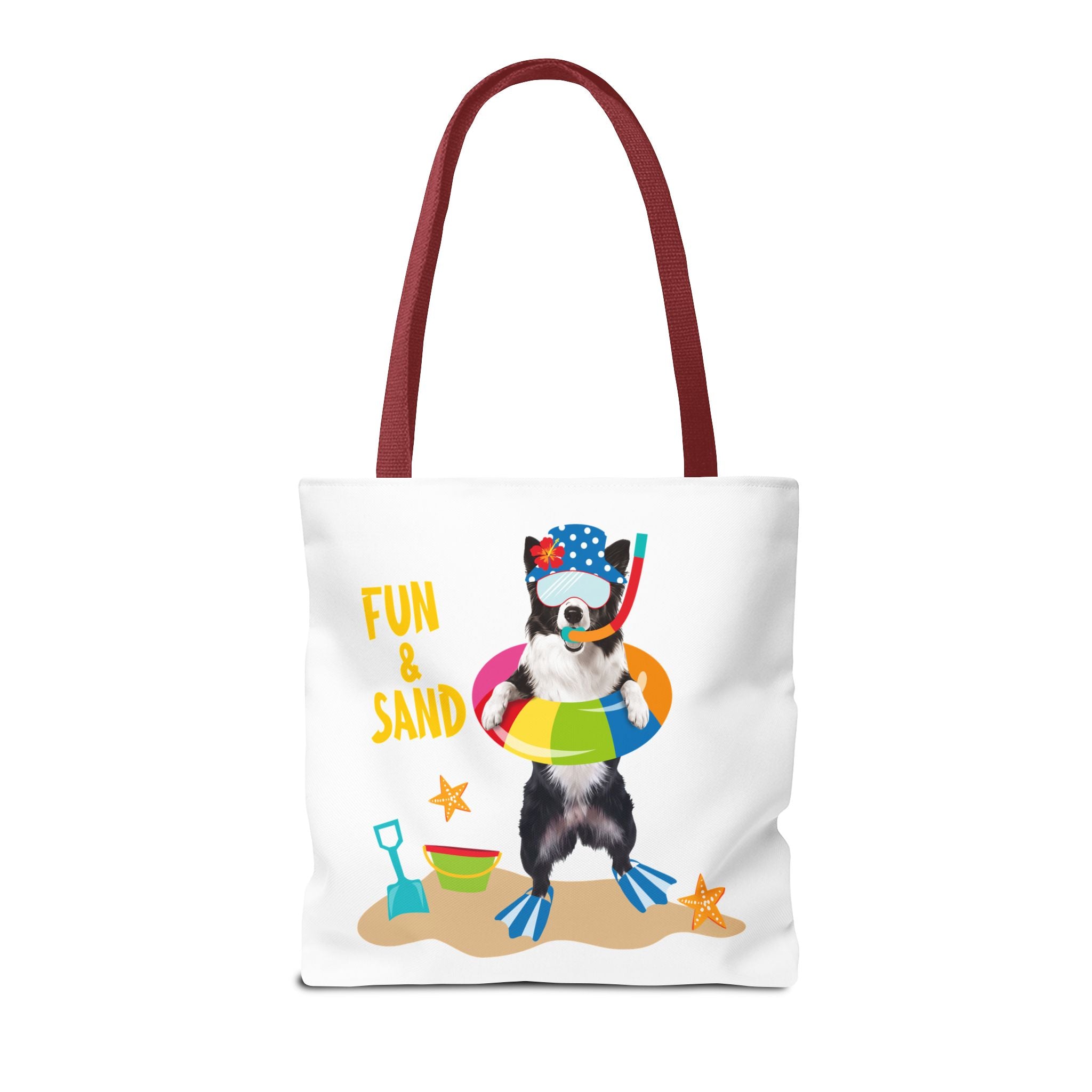 Custom Dog Tote Bag | Personalized Pet Photo Summer Canvas Bag