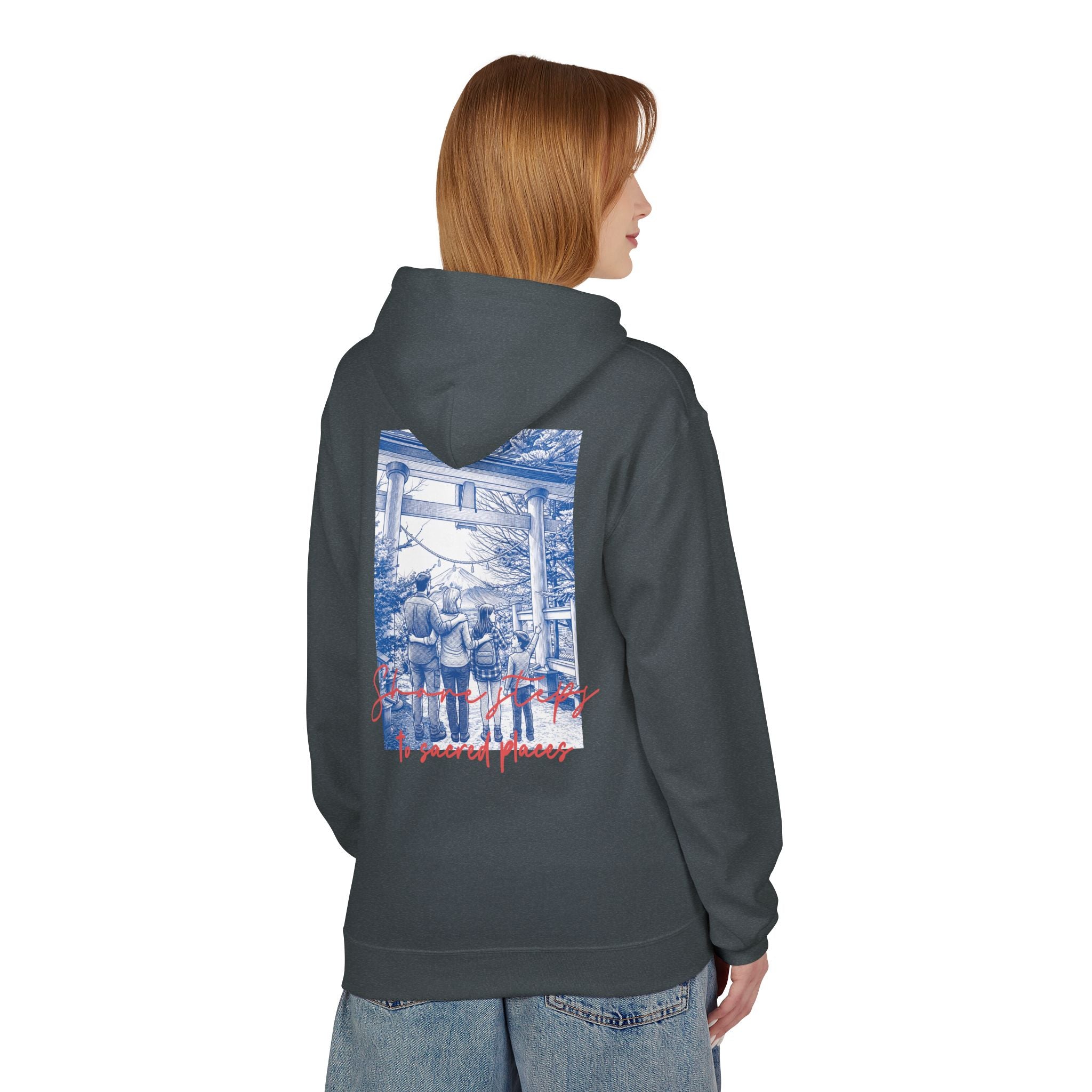 Sacred Places Hoodie | Vintage Travel Landmark Sweatshirt