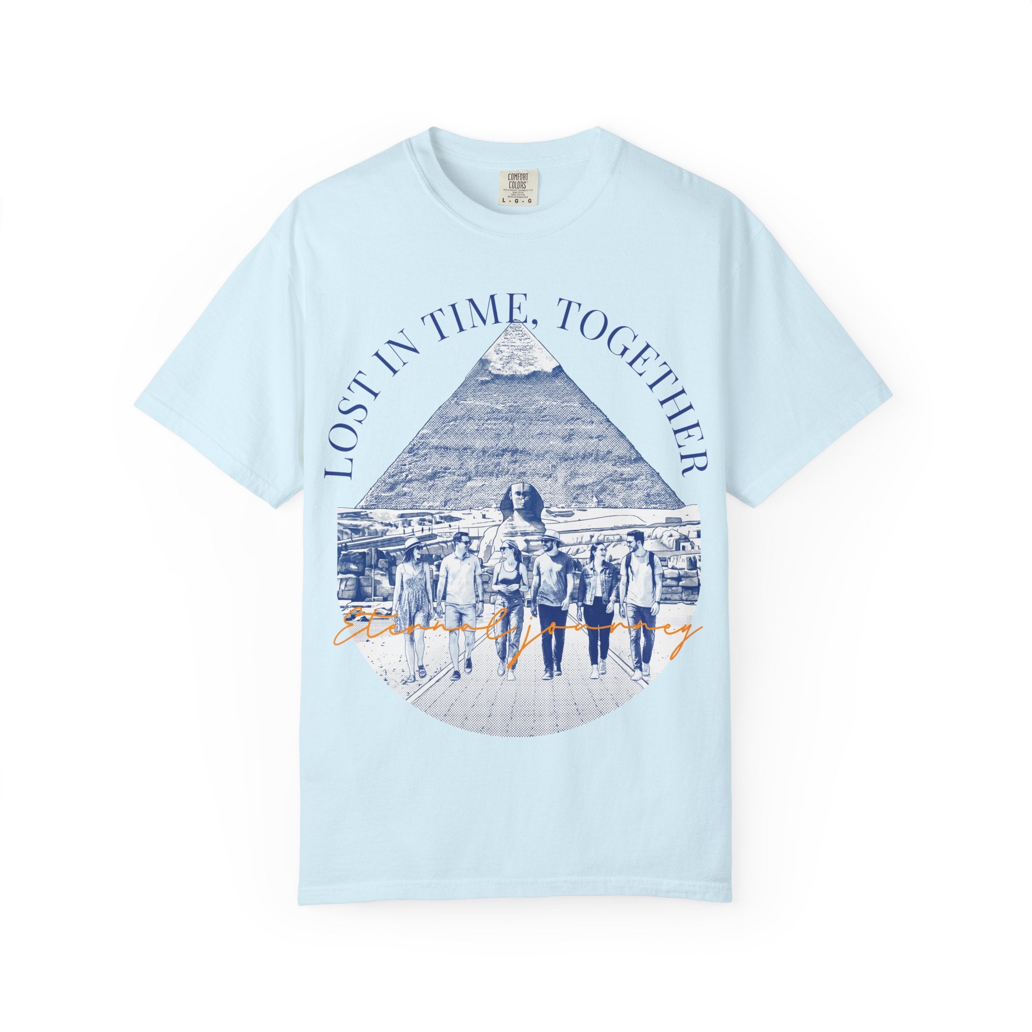 Custom Egypt Landmark T-Shirt - Vintage Adventure Tee, Travel Lover Gift