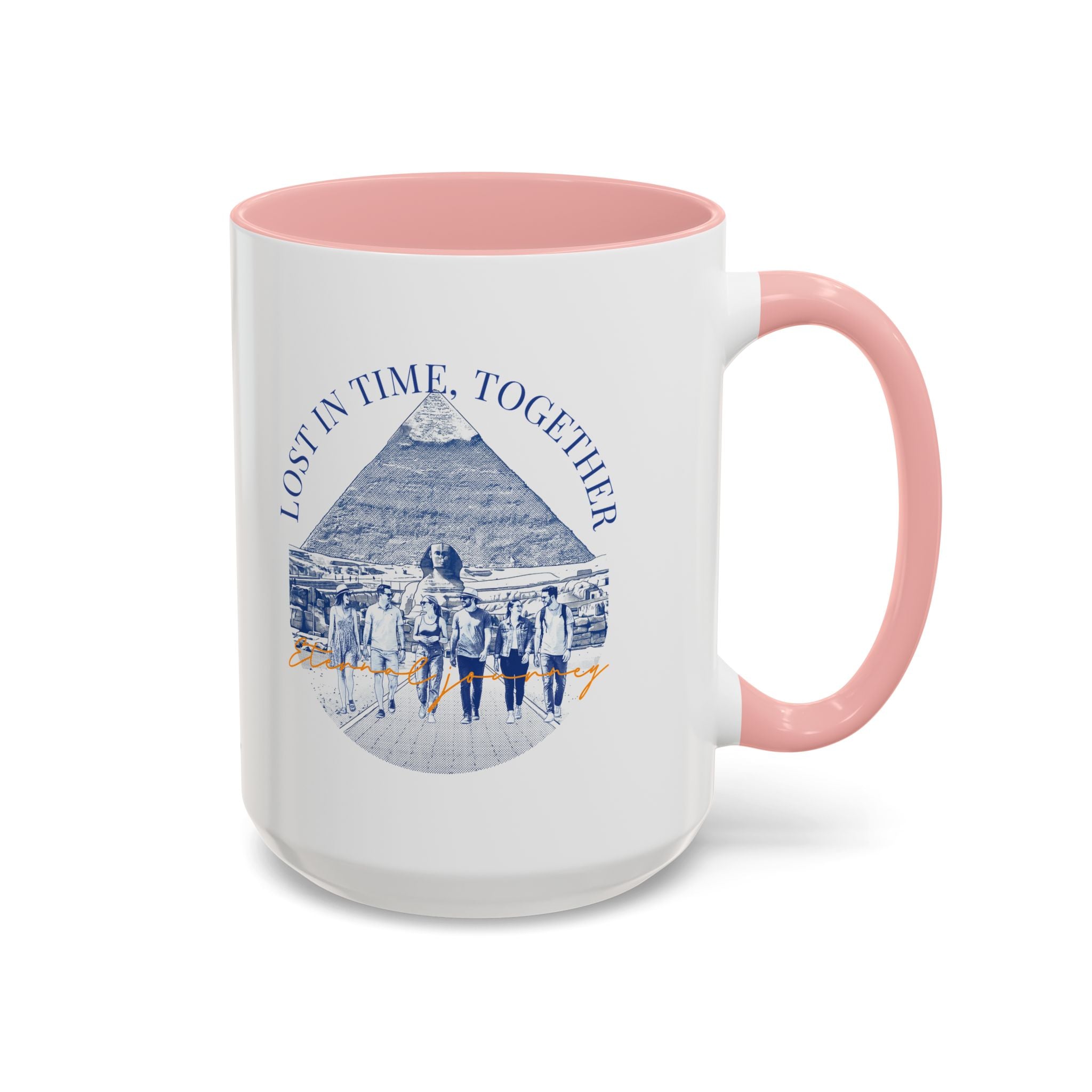 Egypt Travel Memory Mug - Pyramid Adventure Coffee Cup for Travelers