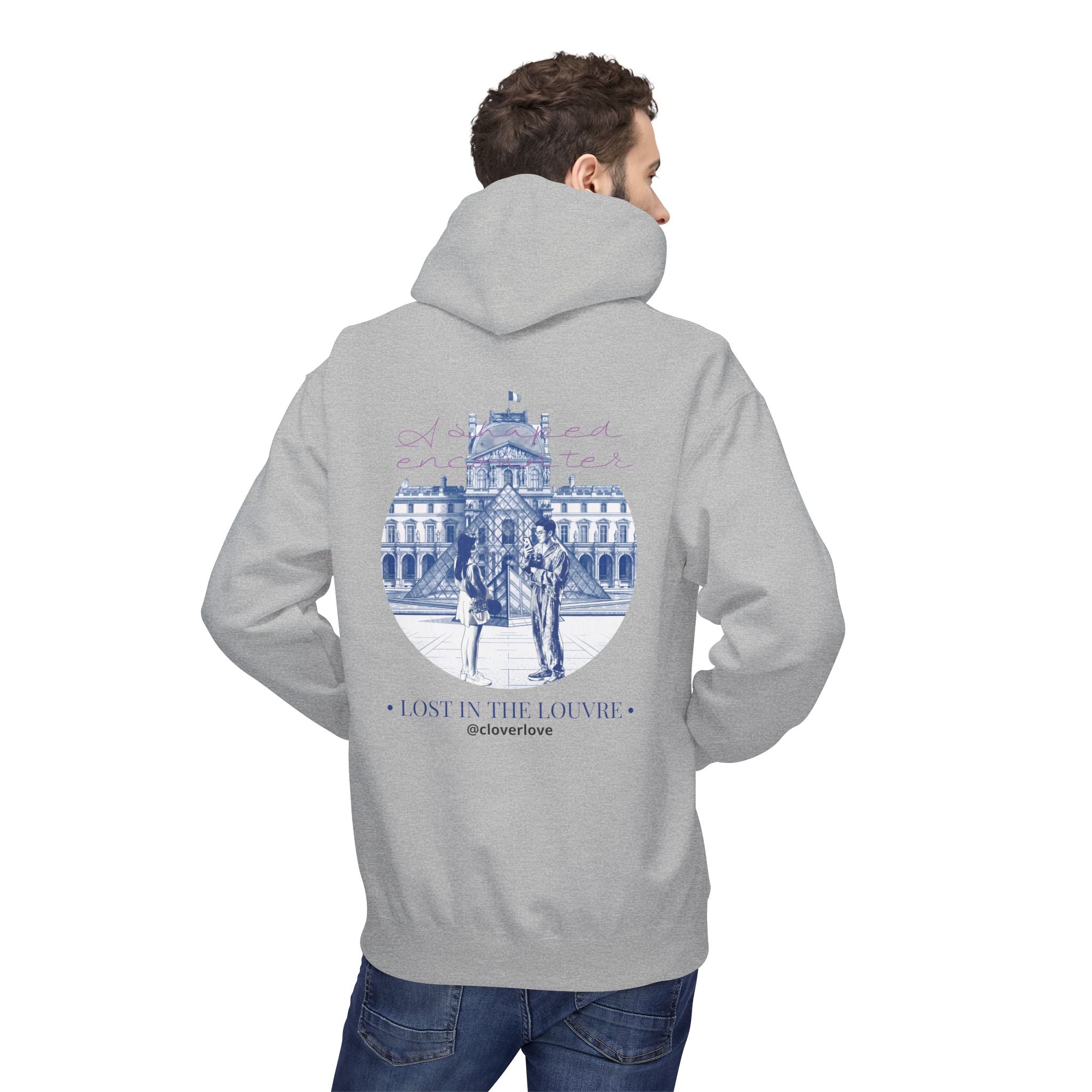 Lost In The Louvre Hoodie | Paris Reise-Wahrzeichen Sweatshirt