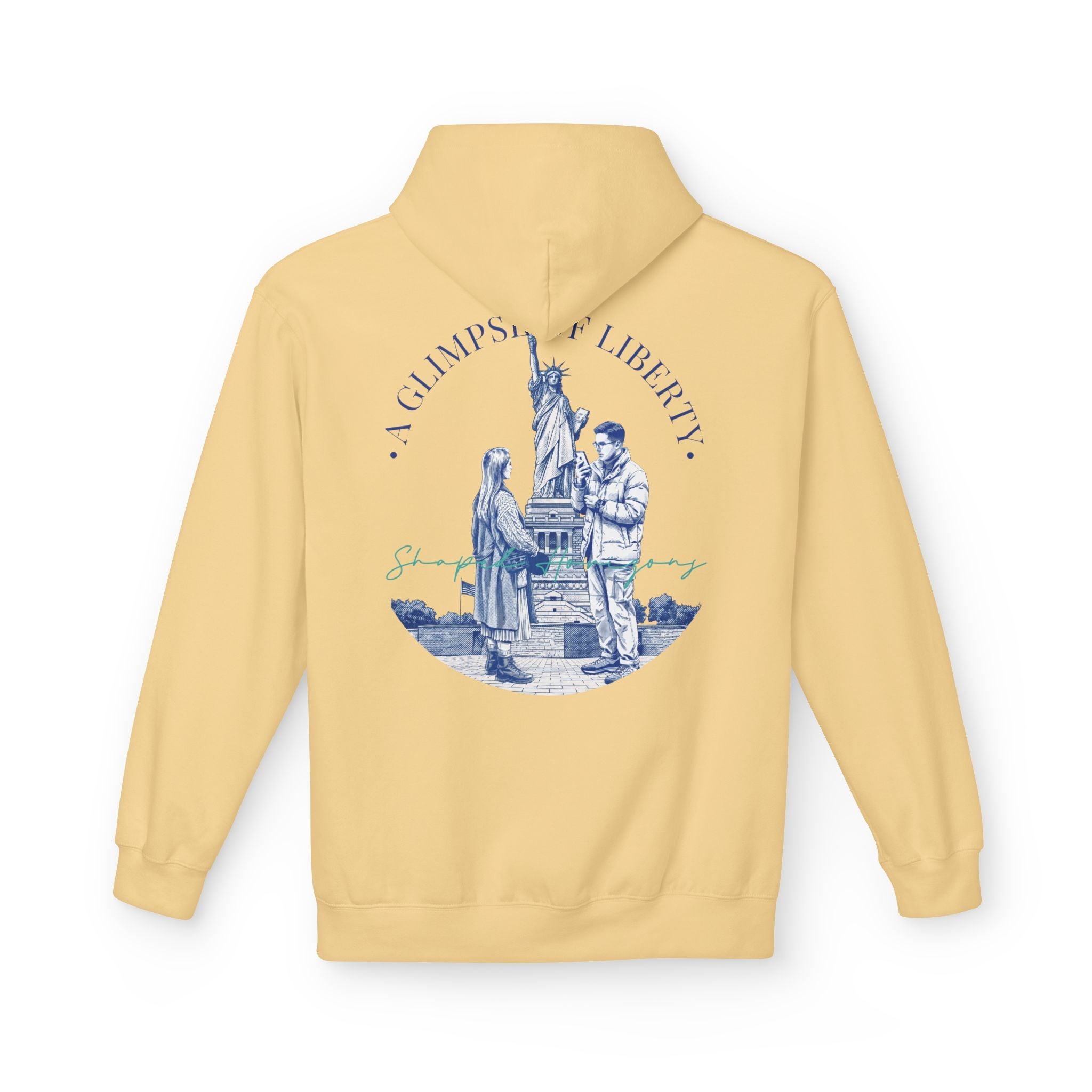 Statue of Liberty Adventure Hoodie | Vintage New York Travel Sweatshirt